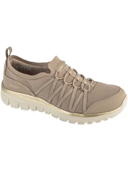 Tenisky Skechers hnedá