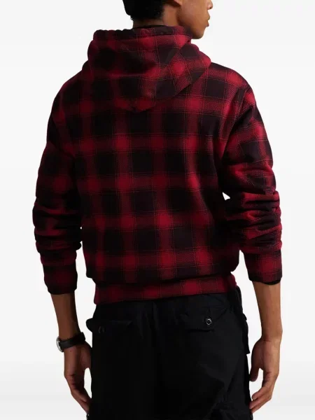 Μικρός κασκέτο Polo Ralph Lauren με χαμηλή μέση υφαίνω διαγωνίως πράσινο