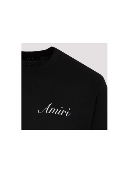 Tricou Amiri cu autograf negru