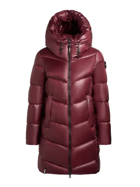 Khujo Palton de iarnă Adriana roşu închis