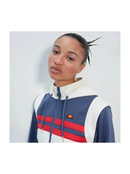 Decupat top Ellesse alergare albastru