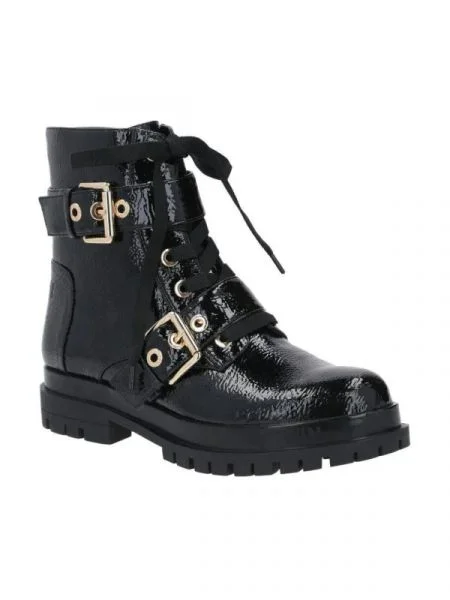 My Twin de piele botine negru