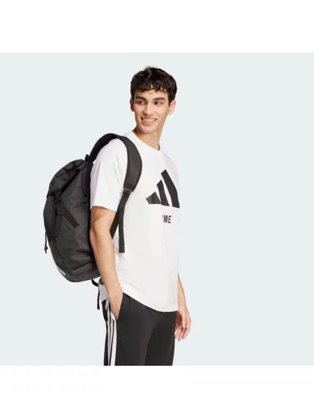 ADIDAS PERFORMANCE Sportovní batoh černá bílá