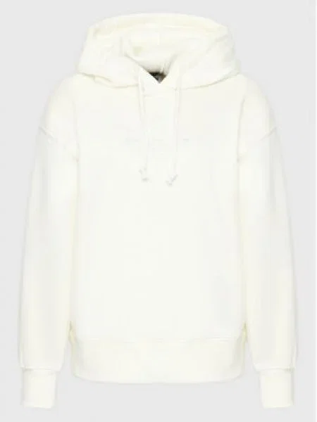 Adidas Bluză Trefoil Graphic Embroidery Bej alb