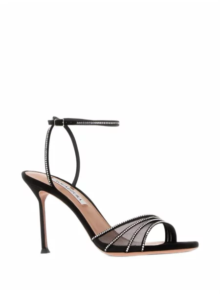 Σανδάλια Aquazzura μαύρο