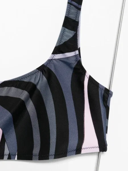 Bikini Pucci cu un umăr gol negru