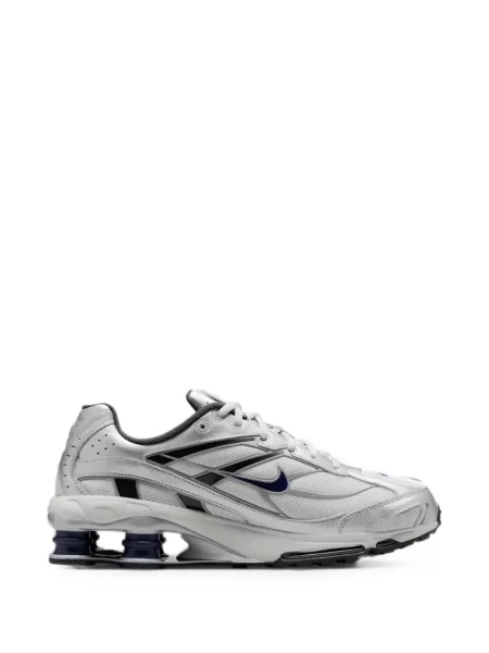 Sneakerși Nike Air Zoom din piele cu imagine cu model leopard gri