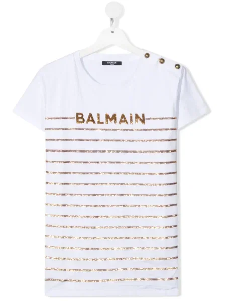 Koszulka dziecięca Balmain biała
