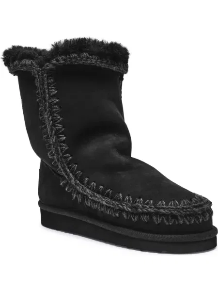 MOU Bocanci Eskimo 24 | shearling | zamsz negru
