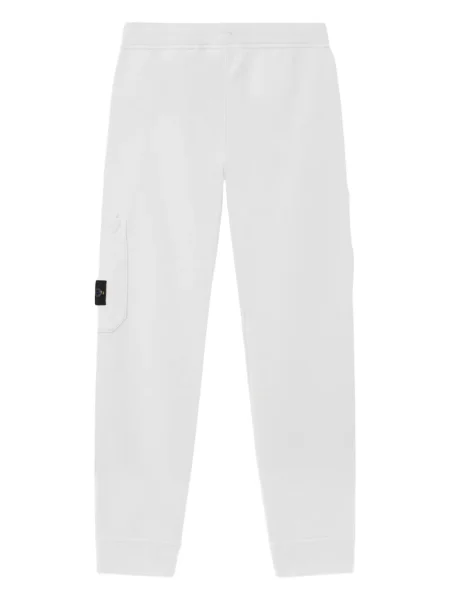 Spodnie dziecięce Stone Island białe