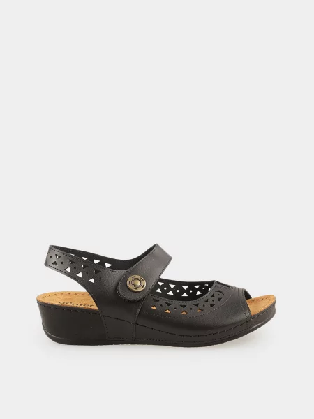 Gunter Босоніжки без підкладки чорний