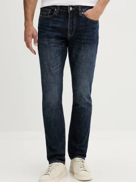Armani Exchange blugi slim fit pentru bărbați