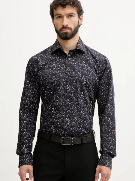 Eton ing olasz galléros slim sötétkék