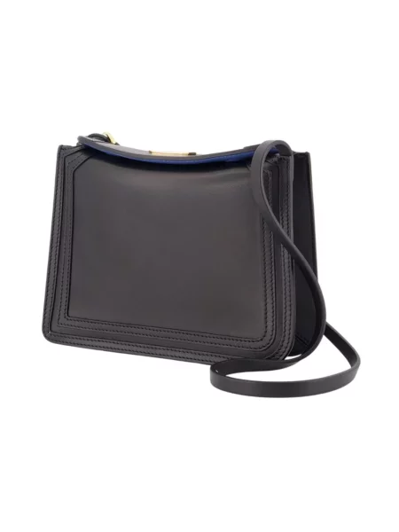 Torebka crossbody Lanvin asymetryczna czarna