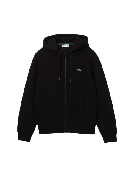 Bluza z kapturem i zamkiem błyskawicznym Lacoste Colorblock XS czarna