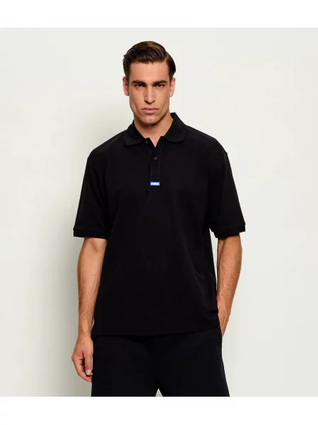 Tricou polo Hugo Blue negru