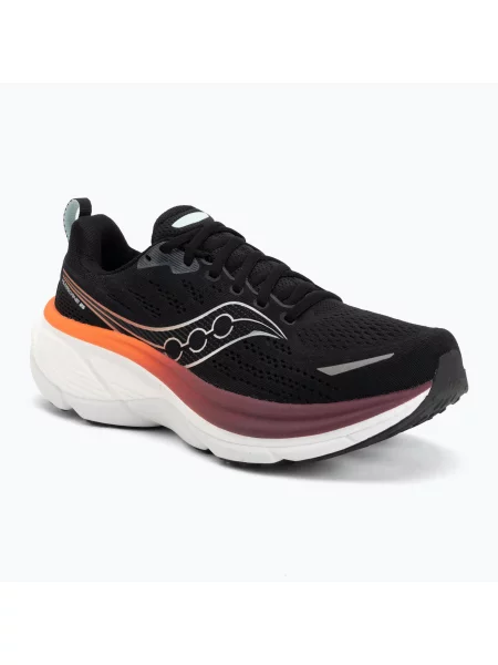 Încălțăminte de alergare pentru bărbați Saucony Hurricane 25 black/crimson negru