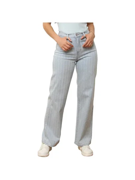 Blugi La Modeuse albastru