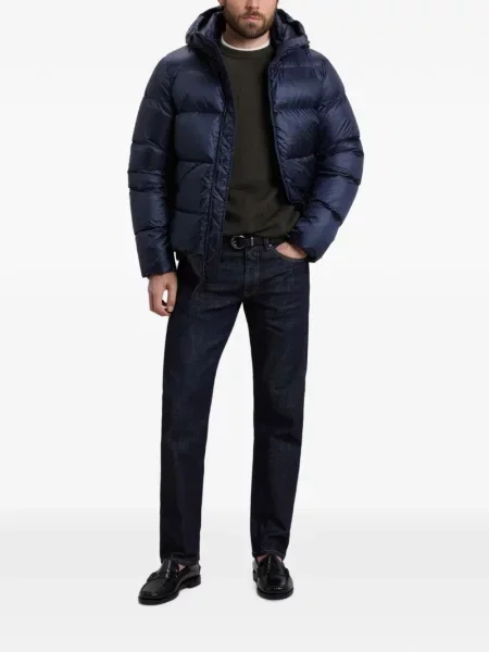Matlasat geacă Woolrich albastru
