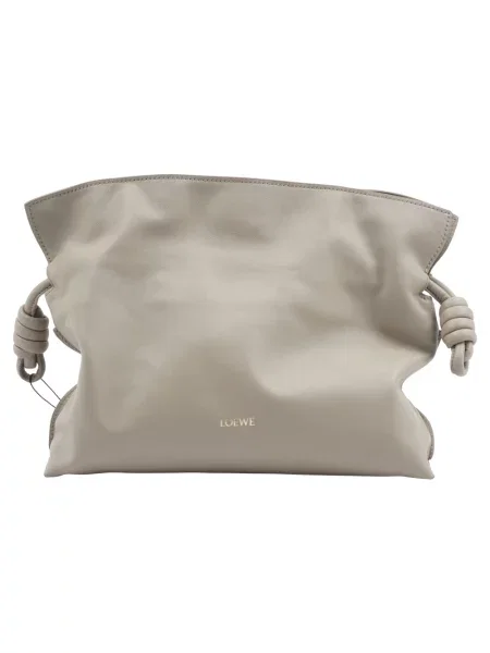 Kopertówka Loewe skórzana szara