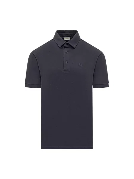 Koszulka polo Etro niebieska