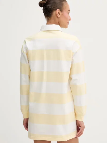 Calvin Klein Jeans sukienka żółta