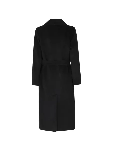 Cu centură palton Weekend Max Mara negru