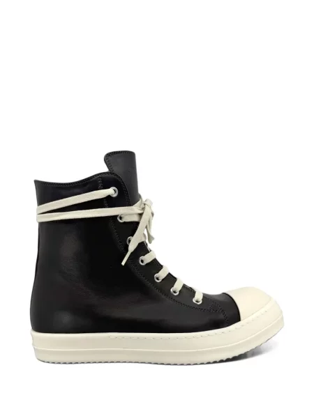 Sneakerși Rick Owens din piele negru