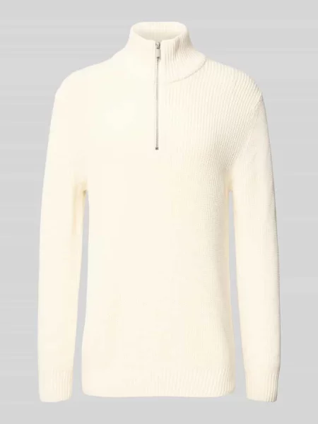 Sweter z dzianiny z kołnierzem Mcneal
