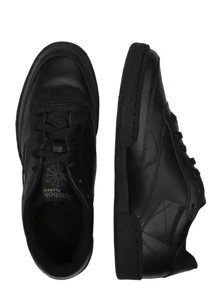 Sneakerși Reebok Classics cu șireturi din dantelă negru