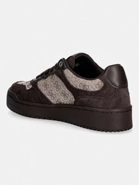 Guess sneakersy brązowe