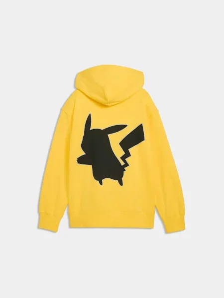 Детское худи Puma желтое