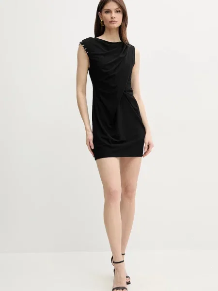 Сукня Marella LEMMA mini облягаюча чорний