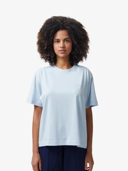 Футболка Lacoste блакитна