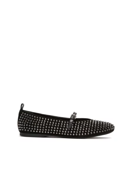 Balerinki Jw Anderson zamszowe czarne