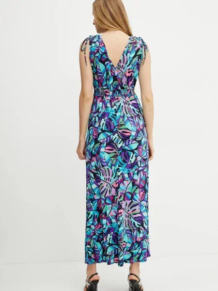 Morgan sukienka RCALVI maxi prosta RCALVI zielony