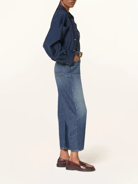 Weekend Max Mara Barrel Džíny Caduca navy námořnictvo