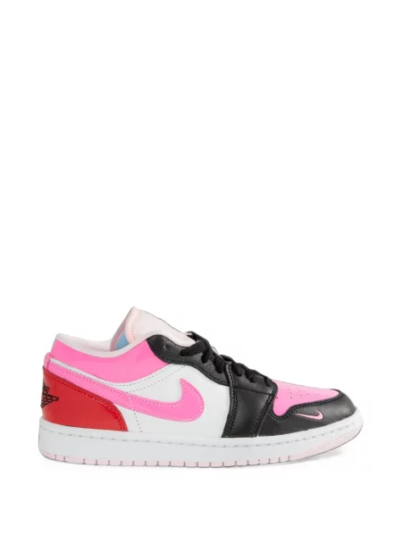 Sneakerși Jordan Air Jordan 1 cu șireturi din dantelă roz