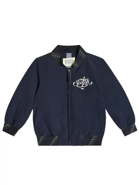 Μπουφάν bomber Scotch & Soda μπλε