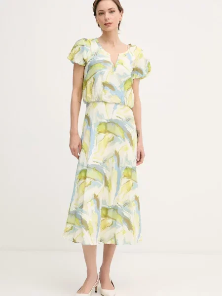 DKNY sukienka letnia z niebieska