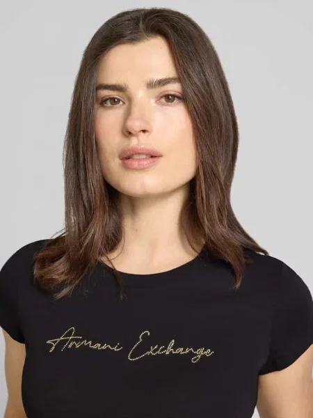 Armani Exchange t-shirt czarna