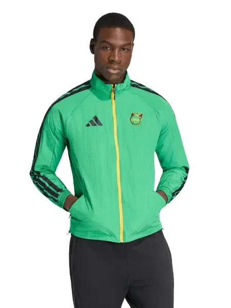 ADIDAS PERFORMANCE Geacă sport JFF H AN galben / verde negru