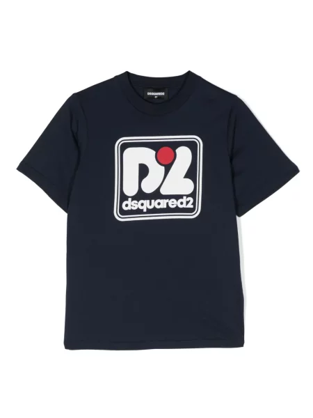 Koszulka dziecięca Dsquared2 niebieska