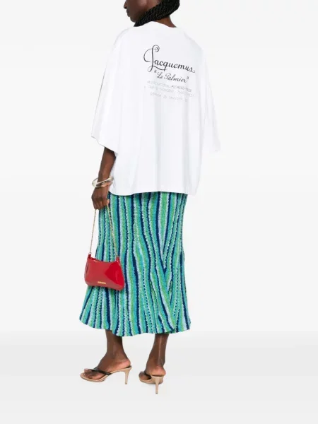 Μπλούζα Jacquemus με σχέδιο λευκό