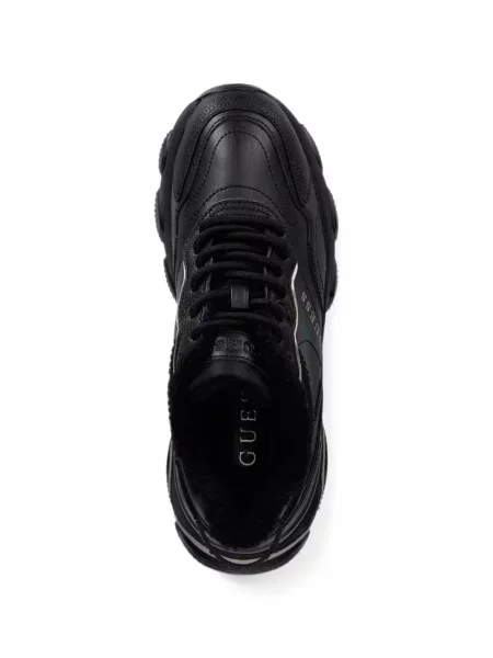 Sneakerși Guess chunky negru