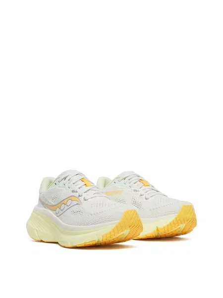 Синтетический кроссовки для бега Saucony для бега желтые