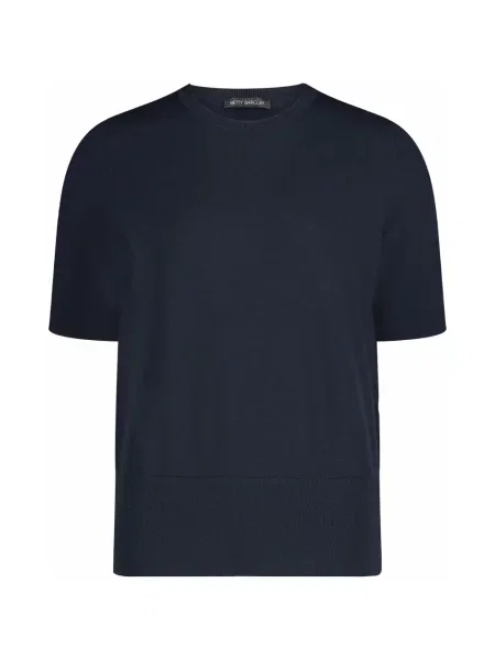 Sweter Betty Barclay z kapturem niebieski