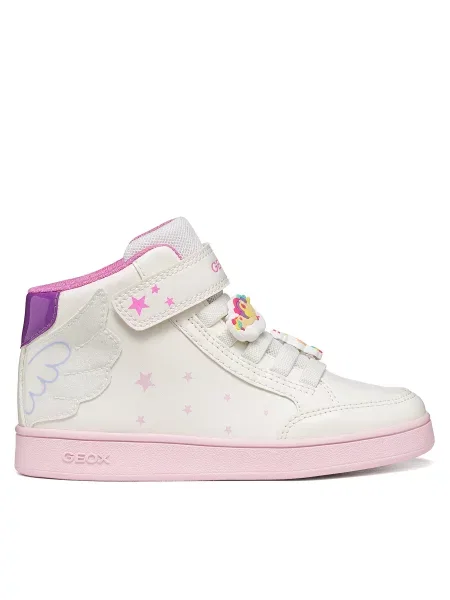 Geox Sneakersy J Eclyper Girl M biela
