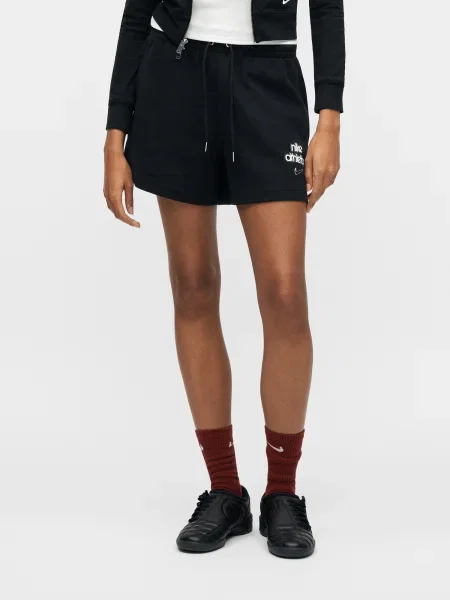 Nike Sportswear Kelnės pilka / juoda balta