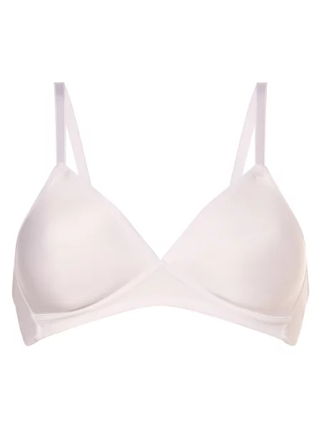 Triumph Biustonosz bez fiszbin Soft Sensation P Kobiety jednolity biały